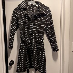 Style & Co. Black and Cream Textured Jacket